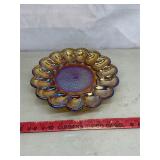 Indiana Carnival Glass Deviled Egg Plate