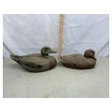Paper Mache Duck Decoys