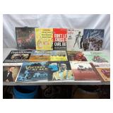 Vinyl records; Barbara Streisand, Twistinï¿½,etc