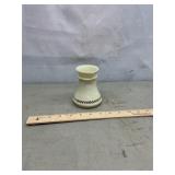 Rope pattern Wheaton Ware creamer. Gold gilf