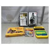 Microscope & Texas Instruments Speak & Read
