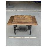 Coffee Table made from a Treadle Sewing Machine