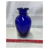 Cobalt Blue Glass Vase