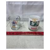 Olympic Glasses Coca-Cola and McDonalds