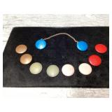 Sweater guard w/interchangeable colors