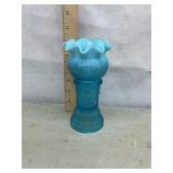 Vtg EAPG Jefferson Glass #73 Spool Vase, 6.5ï¿½t