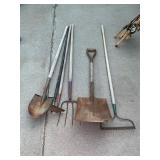 Assortment Of Yard Tools