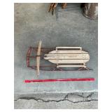 Vtg Yankee Clipper No. 10 L Sled