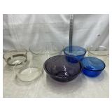 Various Glass Bowls