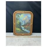 Litho. Print 'Song of the Mountain', W Thompson