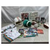 NFL Dolphin fan items, Jordan figure, baseball