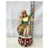 Heartwood Creek 'Angel/Star Basket' Figurine