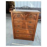 Solid 5 Drawer Chest of Drawers