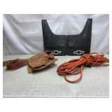 GM splash guards, extension cord, tool belt