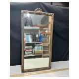 Ornate Wall Mirror, 13.5' x 26'
