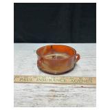Westmoreland Glass Slag Swan Trinket Dish, 2't.