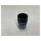 Kanawha glass slag toothpick holder