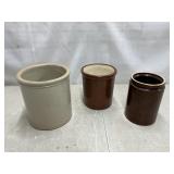 Stoneware crocks