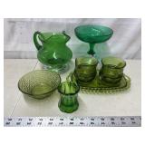 Farber Bros & Other Green Glass