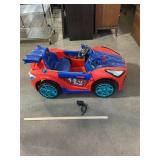 Awesome Spider-Man Battery Operated Car, see desc.
