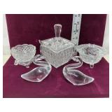 Jam Jar, Trinket Dish, Swans & Ashtray