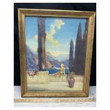 Litho. Print 'Romance Canyon' R. Atkinson Fox