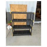 Plastic shelf. 20' x 48' x 55'