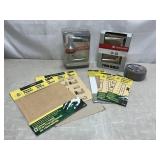 Keyed entry, FibaTape, Sandpaper