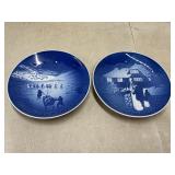 Collector Christmas plates, Denmark