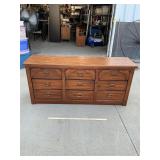 Beautiful 9 Drawer Dresser, 68' x 18' x 20' tall
