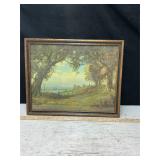 Litho. Print 'Indian Summer', R. Atkinson Fox
