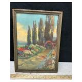 Print 'Old Fashioned Garden', R. Atkinson Fox