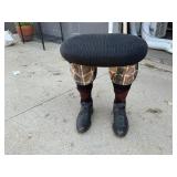 Golfer's footstool FORE!