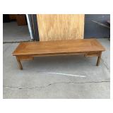 MCM coffee table. 66' x 21'x 15 1/2' t