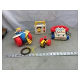 Vtg Fisher-Price toys