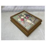 Vtg Florentine style trinket/jewelry box