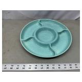 California USA Pottery Speckled Blue Appetizer Dsh