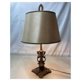 Ornate  table lamp, works