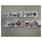 Vtg campaign buttons, Roosevelt, LBJ, Kennedy,etc