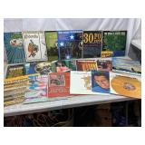 Assorted vinyl records
