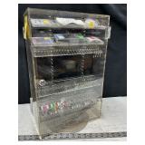 Body jewelry. With display case