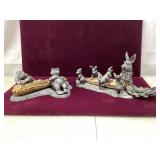 Michael Ricker pewter figures