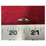 Ring Size 6.5 Marked 10K