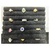 Assortment of rings and sizes
