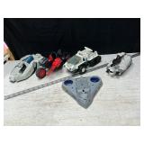 Vtg Plastic toy Vehicles