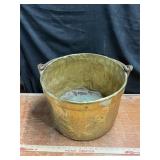 Vtg Brass Bucket