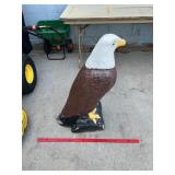 Concrete Bald Eagle, see description