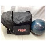 Bowling ball and bag- weight unknown