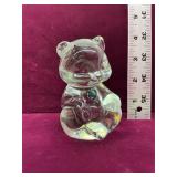 Fenton Glass Birthday Bear