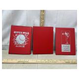 Baseball card albums- empty